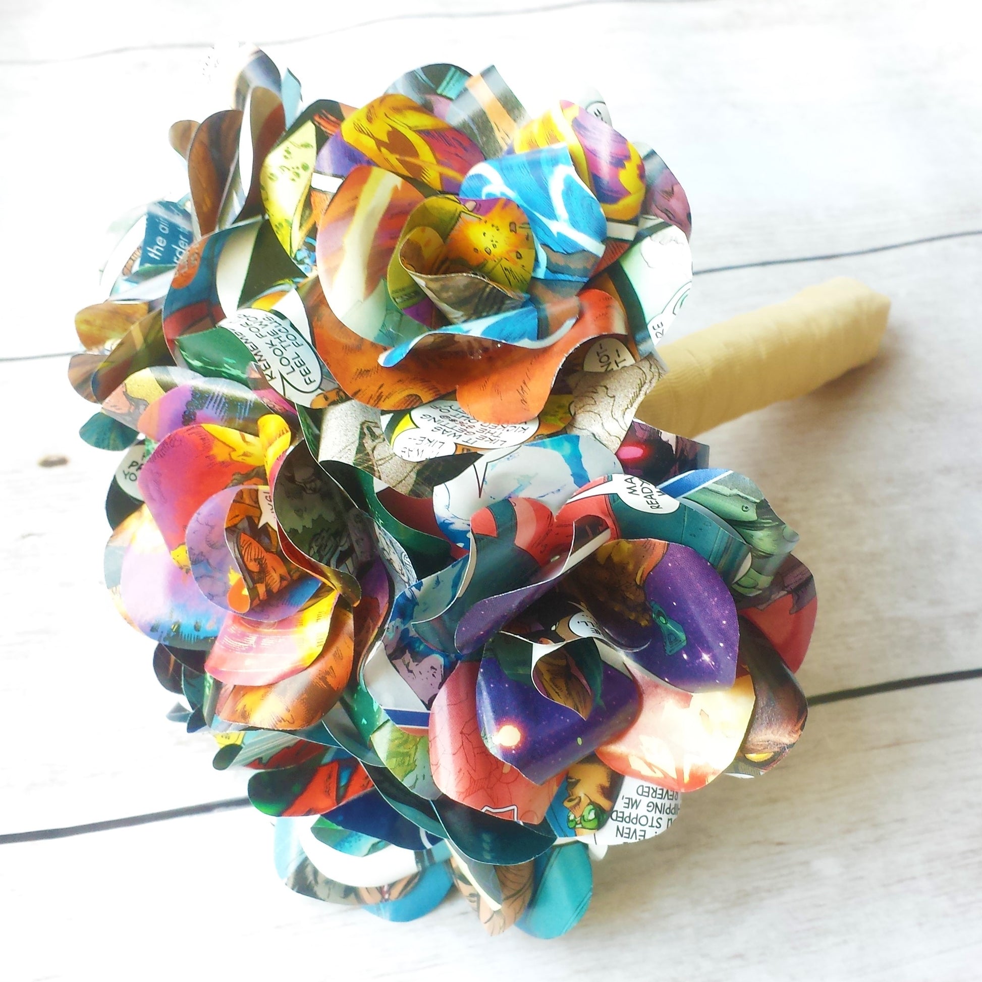 Comic Book Wedding Bouquet