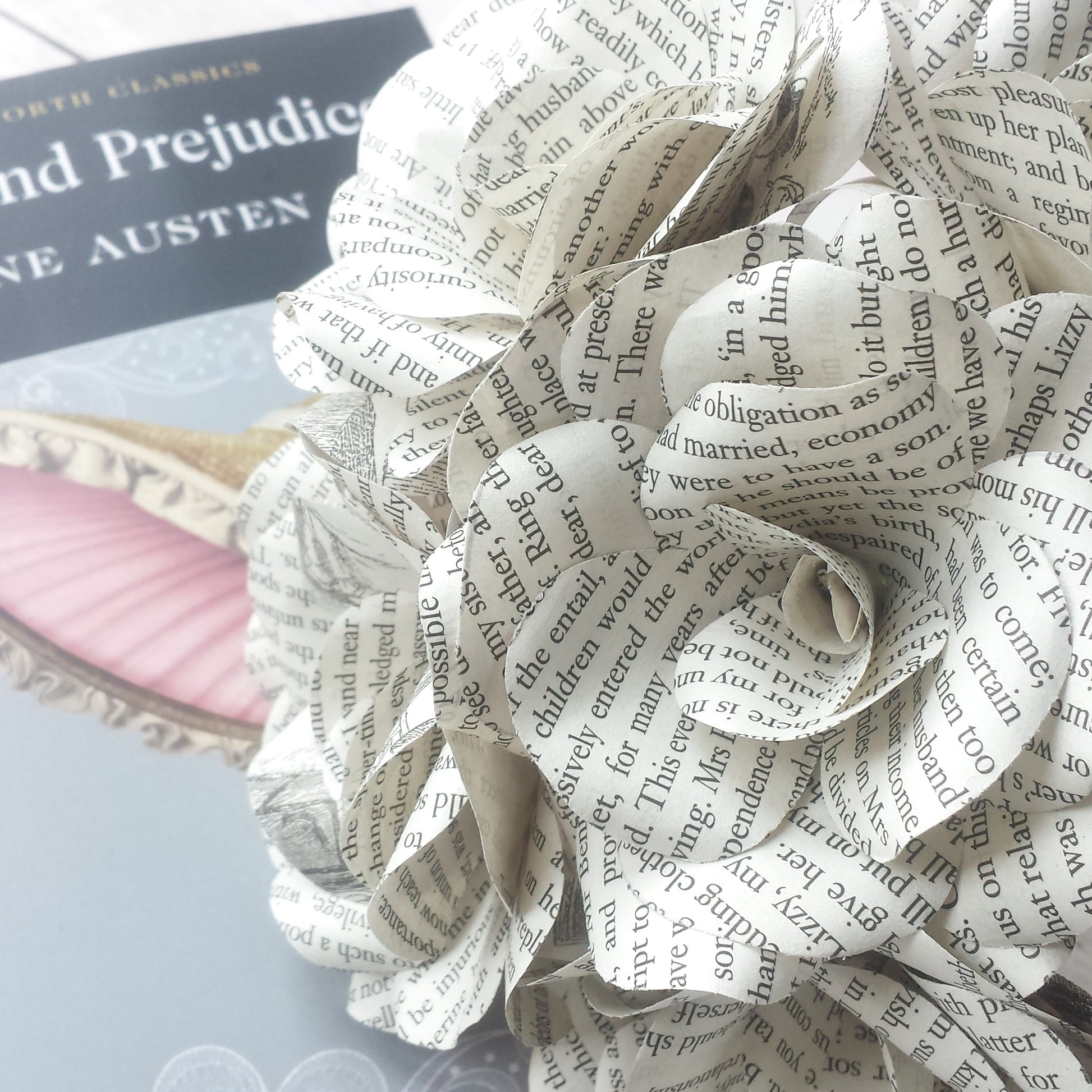 Pride & Prejudice Paper Flowers Bouquet