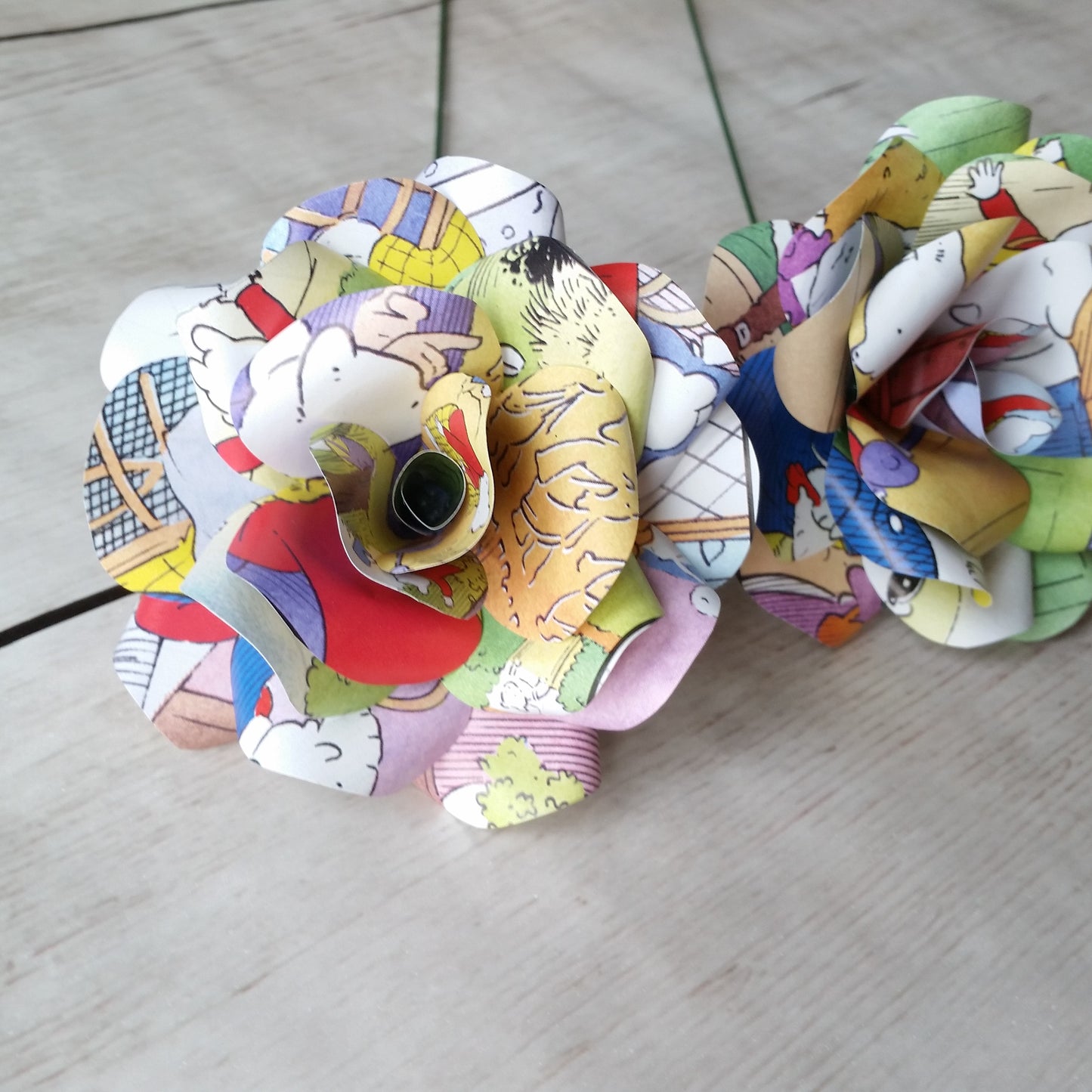 Rupert Bear Paper Roses