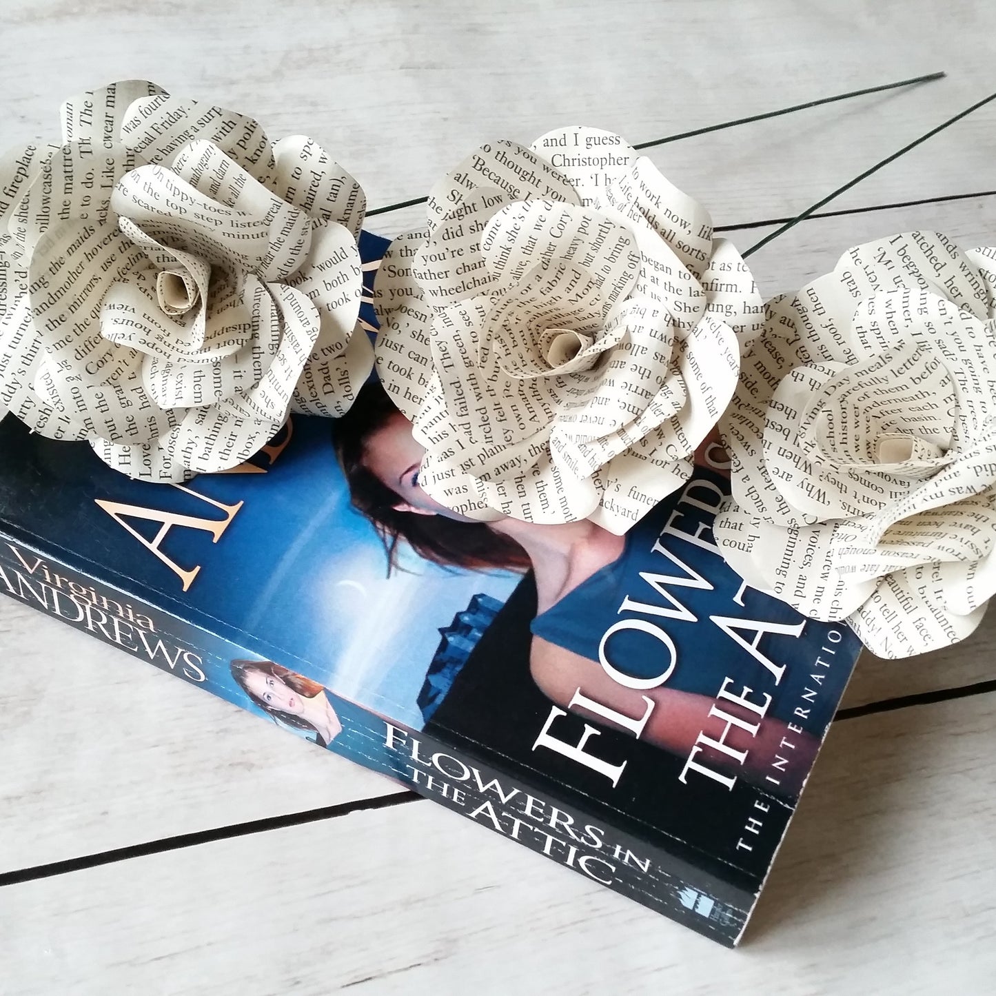 Flowers in the Attic Paper Flowers