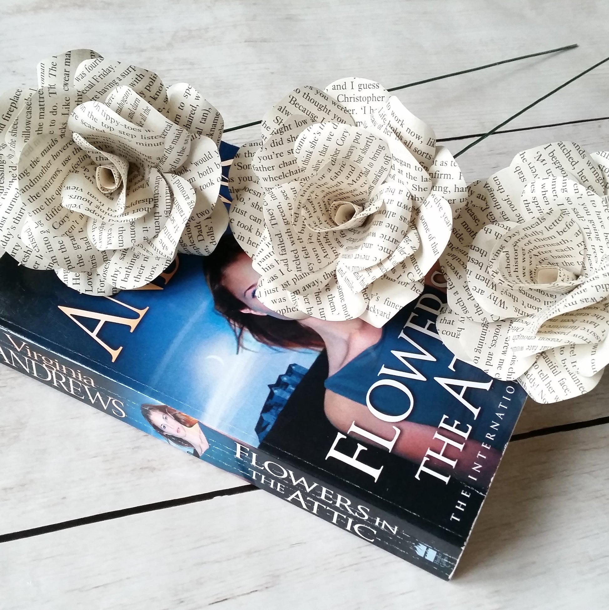 Flowers in the Attic Paper Flowers