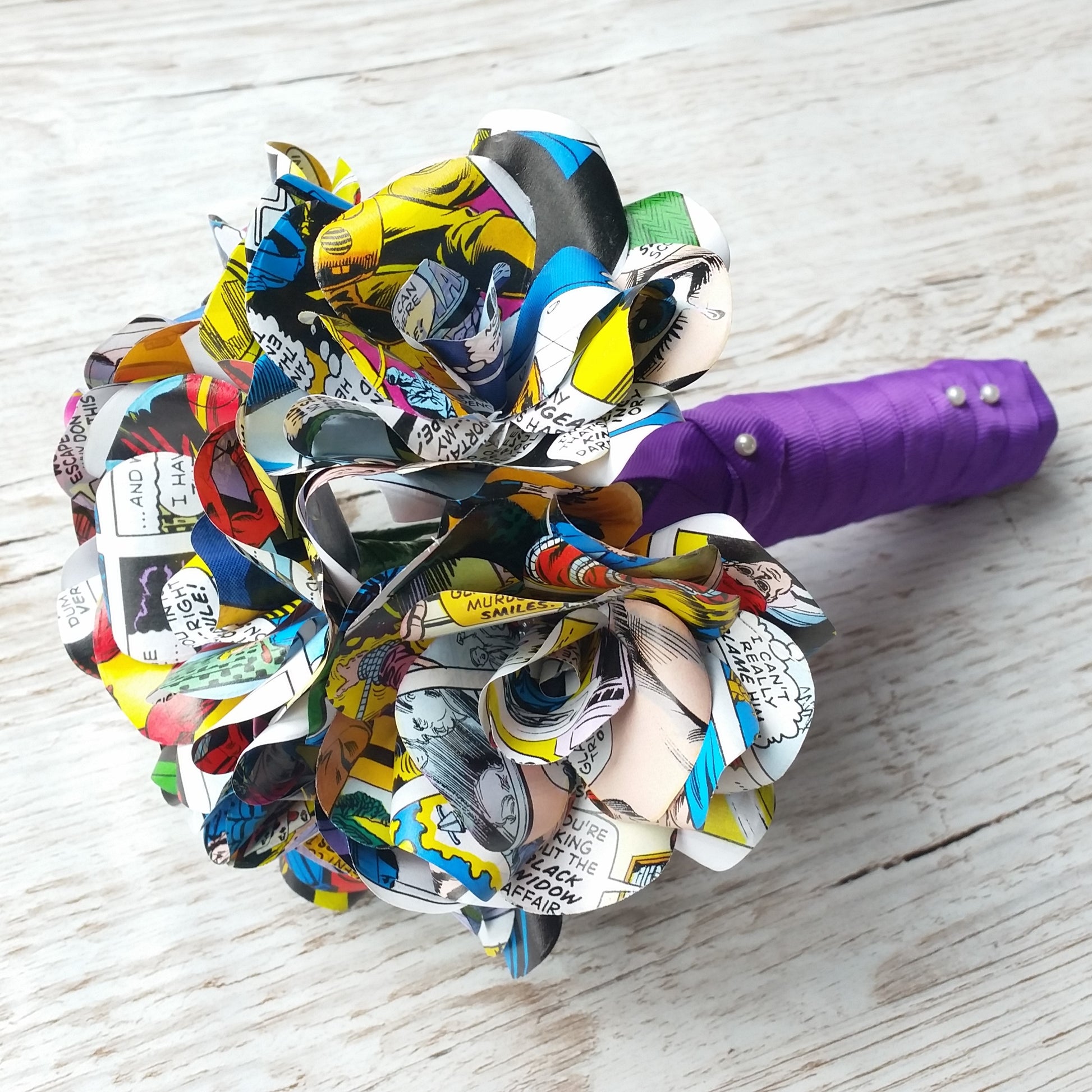 Comicon Bridal Bouquet