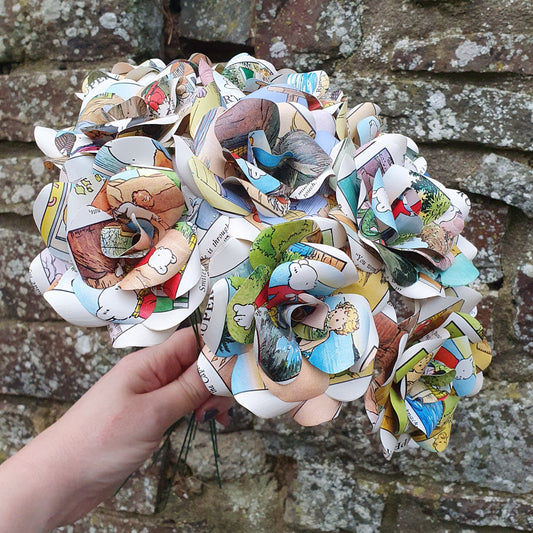 Rupert Bear Paper Roses