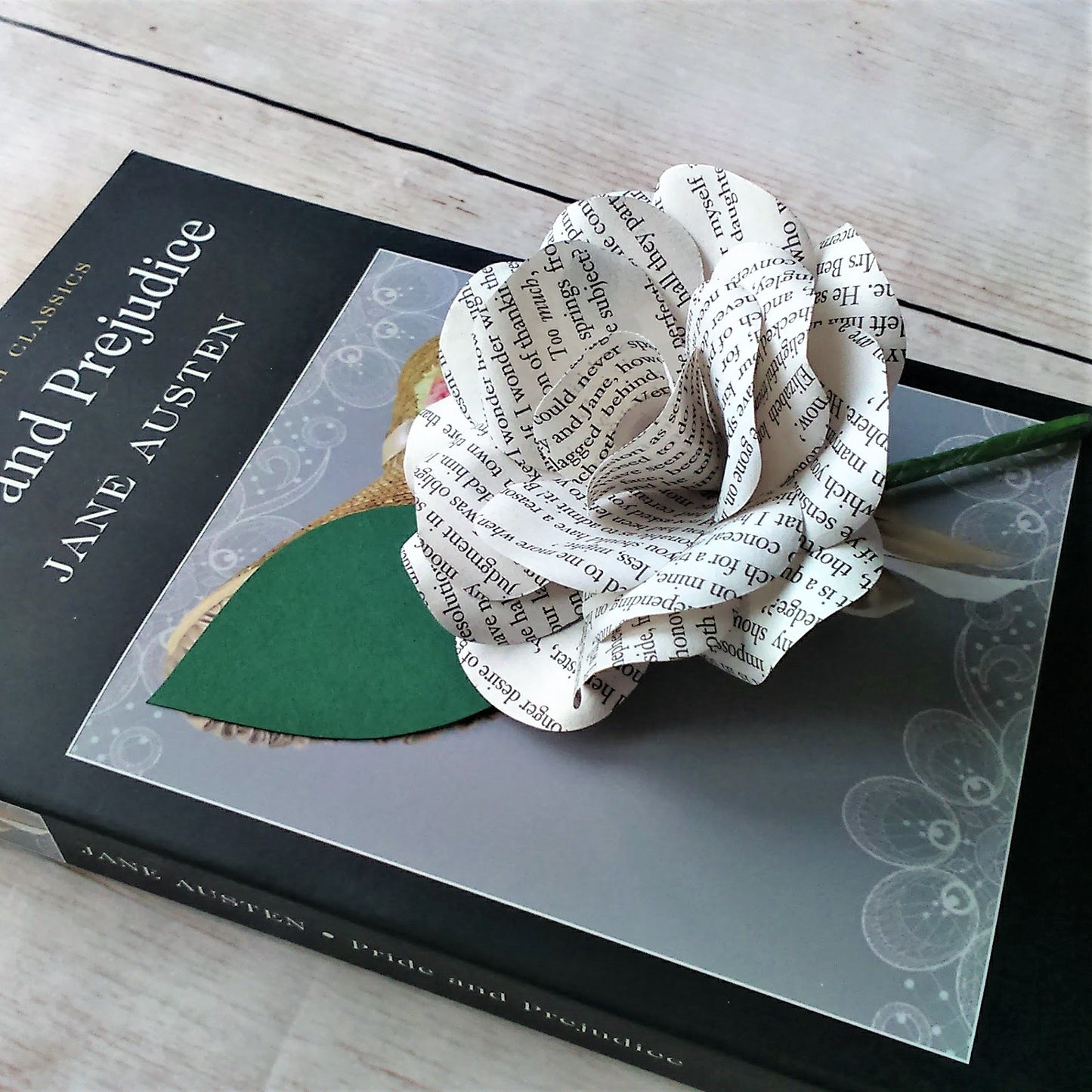 Pride & Prejudice Book Buttonhole