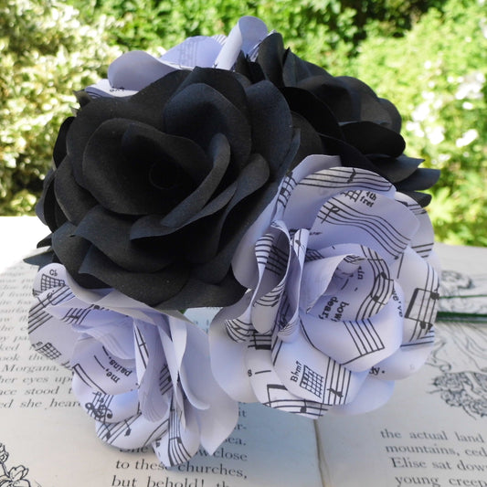 Music & Black Paper Roses