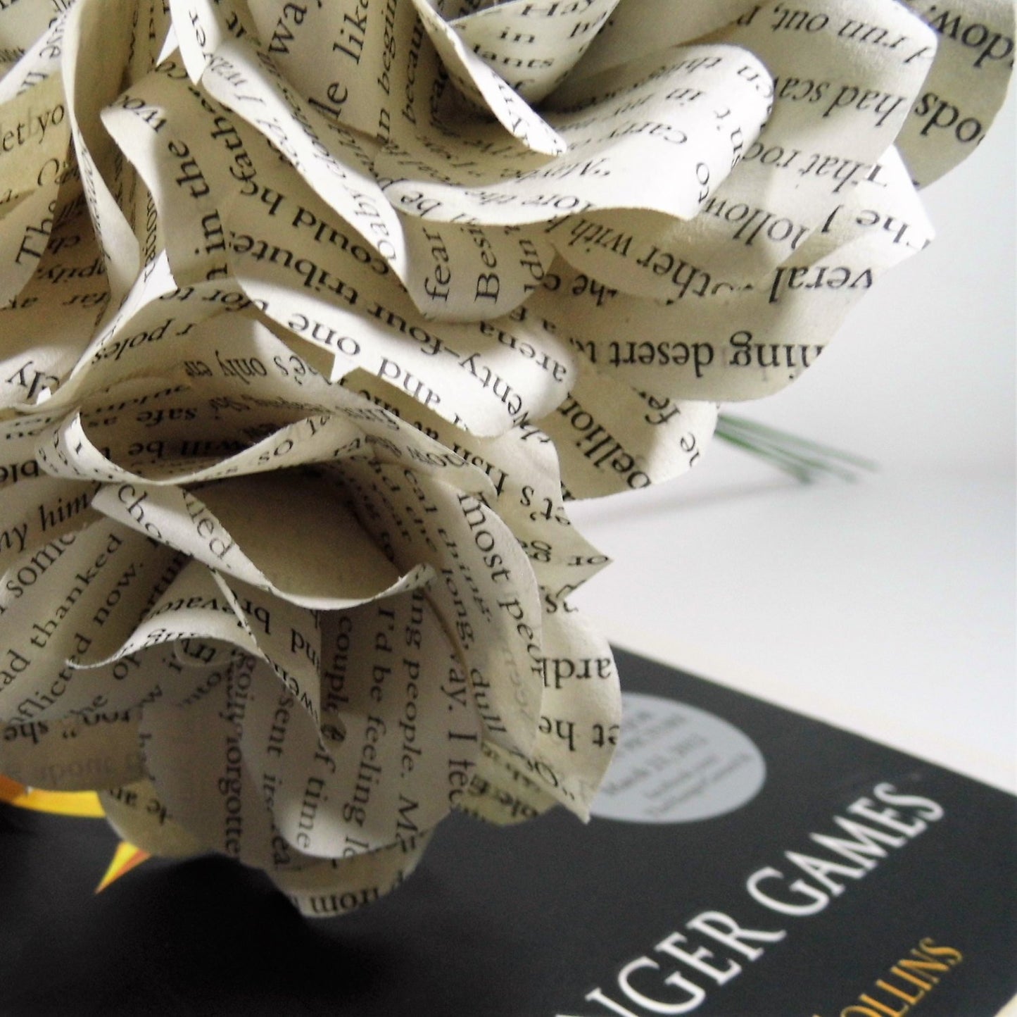 Hunger Games Paper Roses