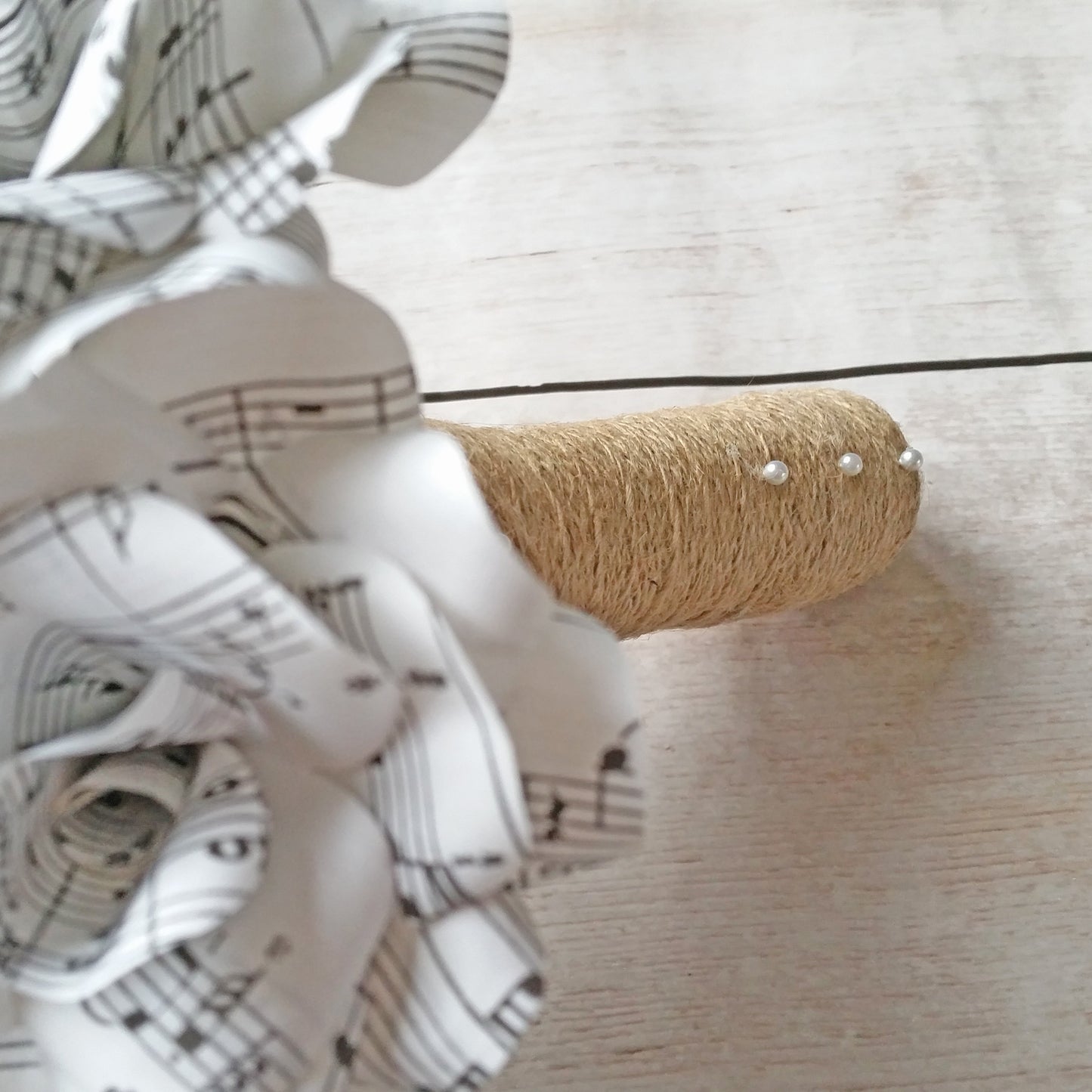 Sheet Music Wedding Bouquet