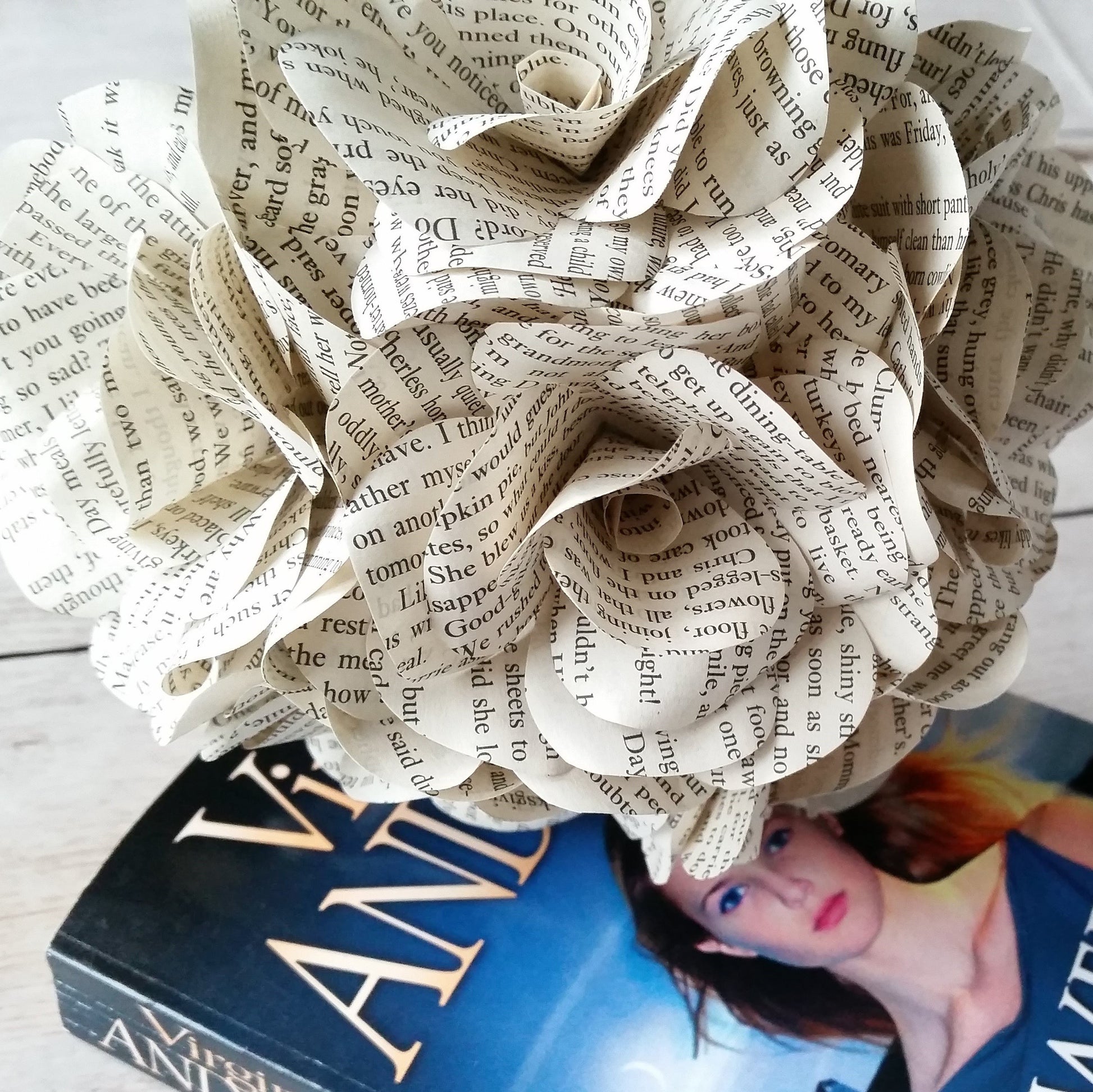 Flowers in the Attic Paper Flowers