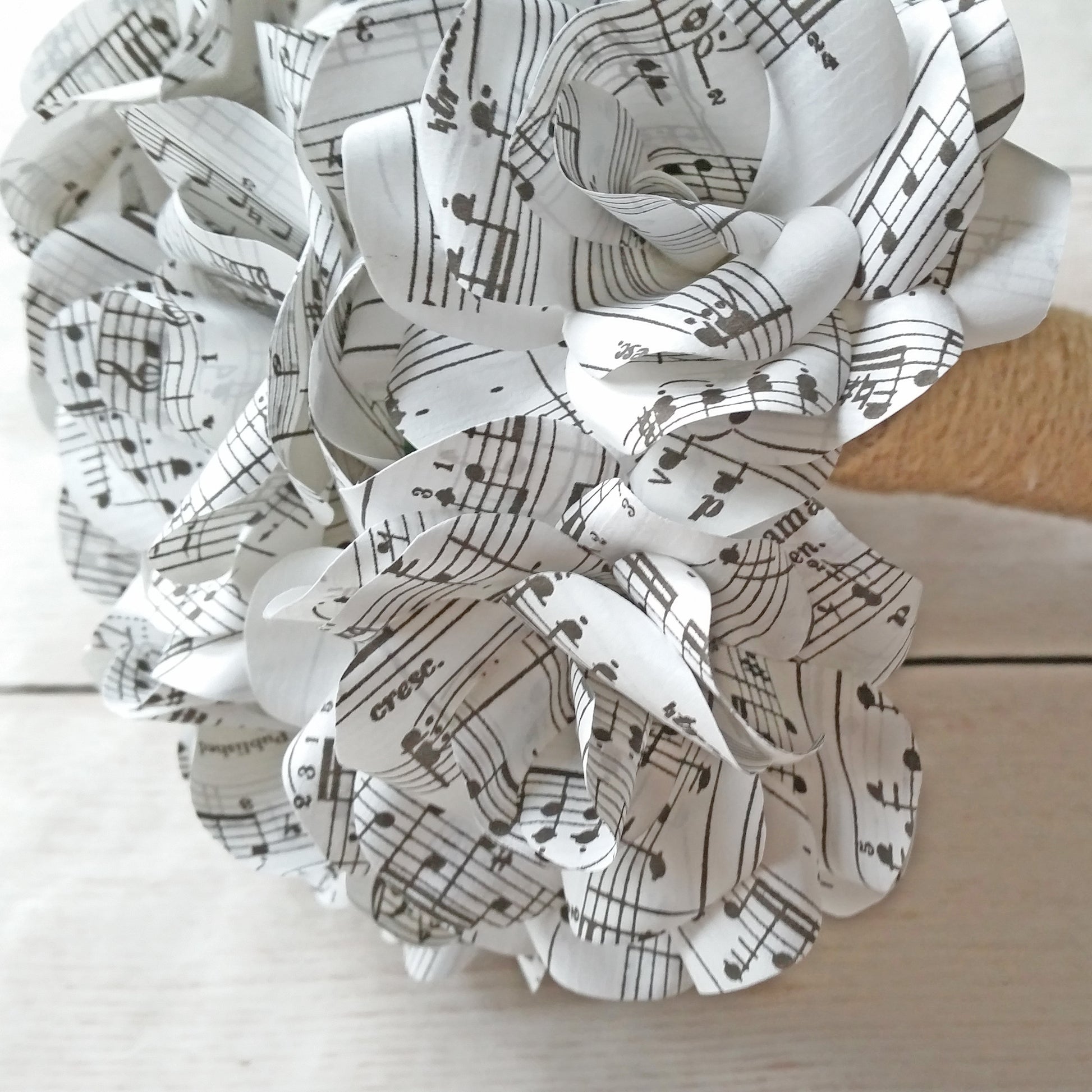 Sheet Music Bridal Bouquet