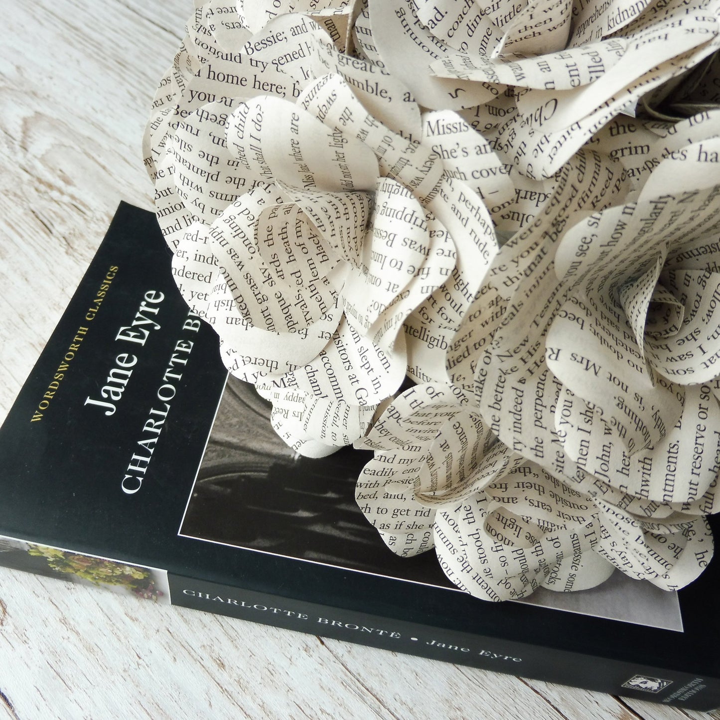 Jane Eyre Paper Flowers