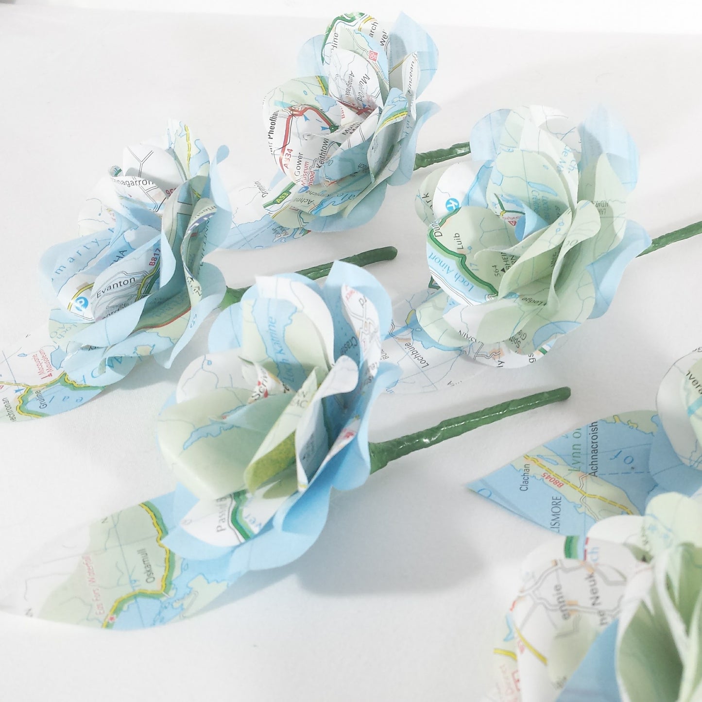 Paper Flower Buttonholes