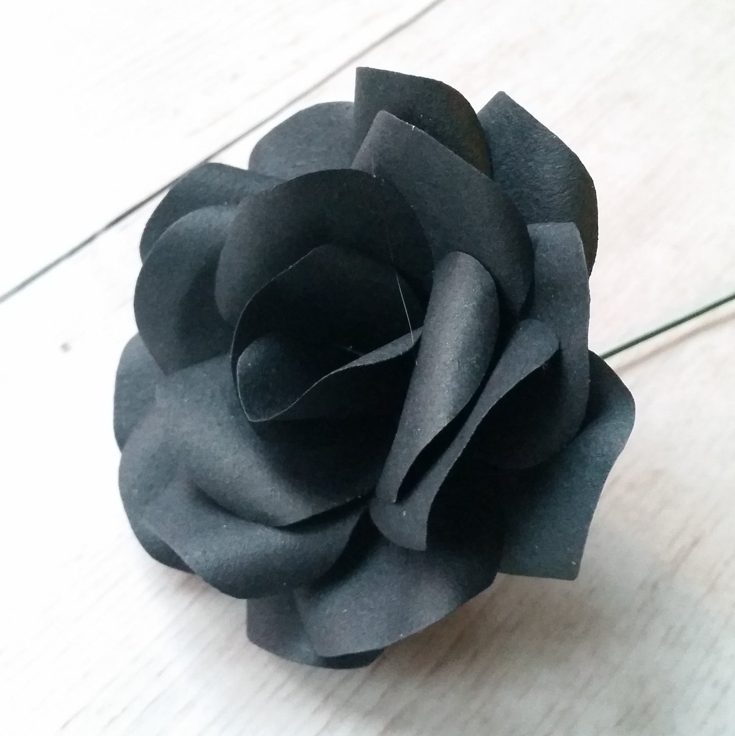 Black Paper Flower