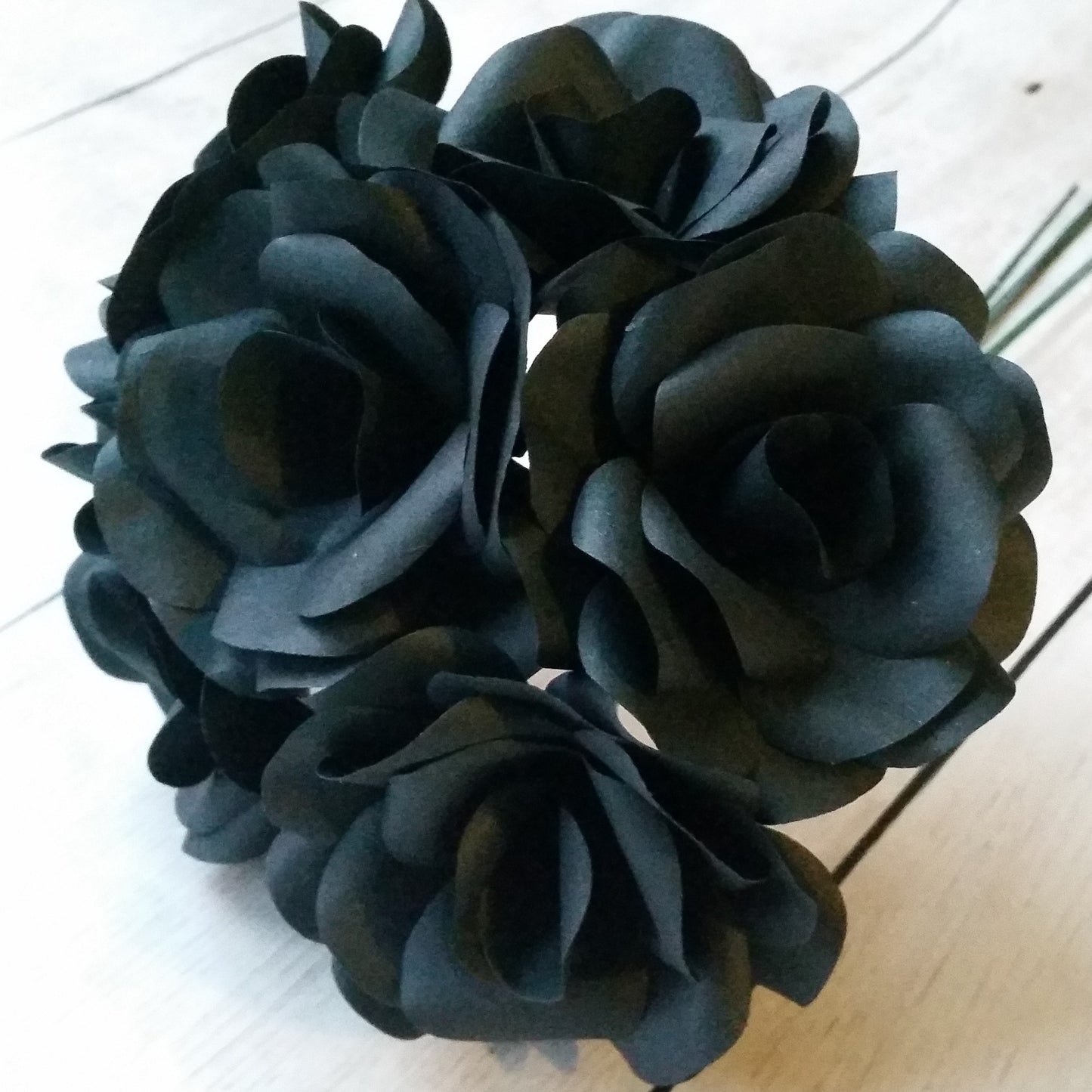 Black Paper Flower Bouquet
