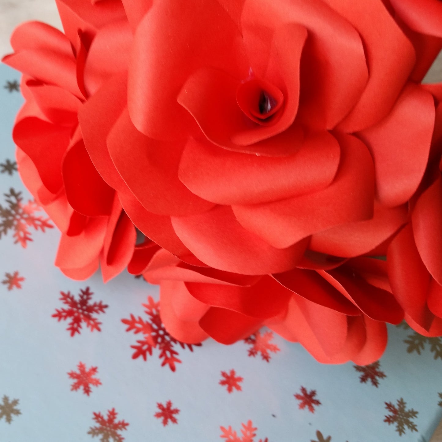 Red Paper Flower Bouquet