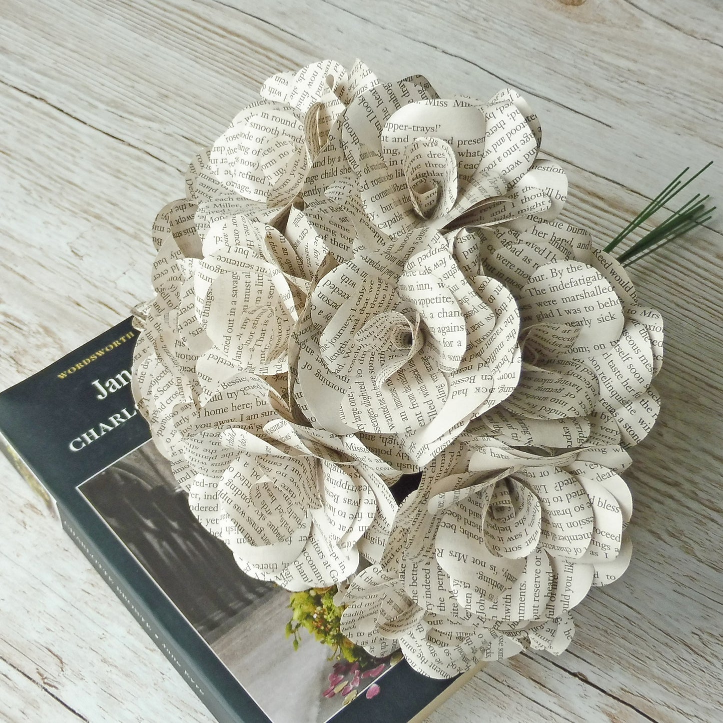Jane Eyre Paper Flowers