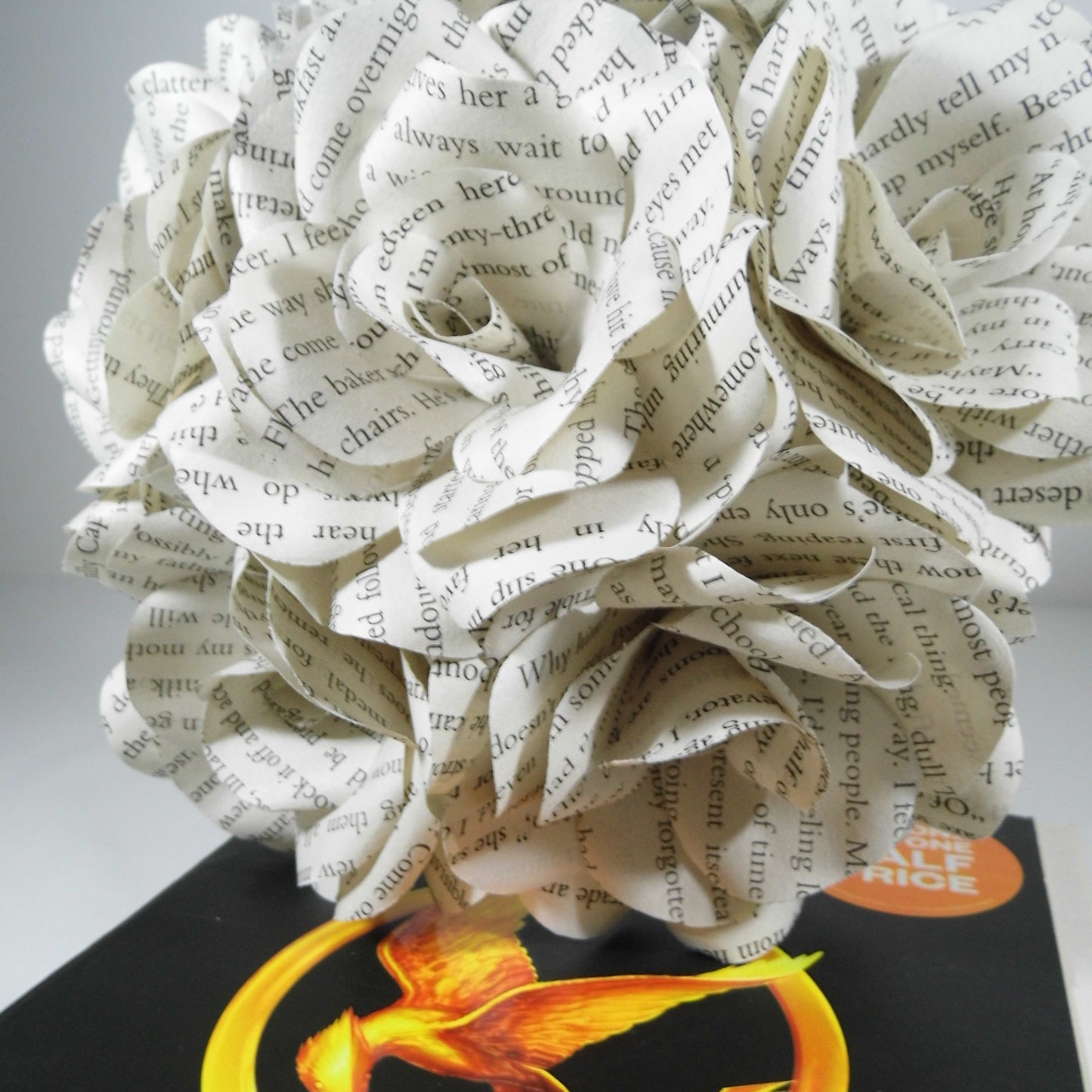 Hunger Games Paper Flowers