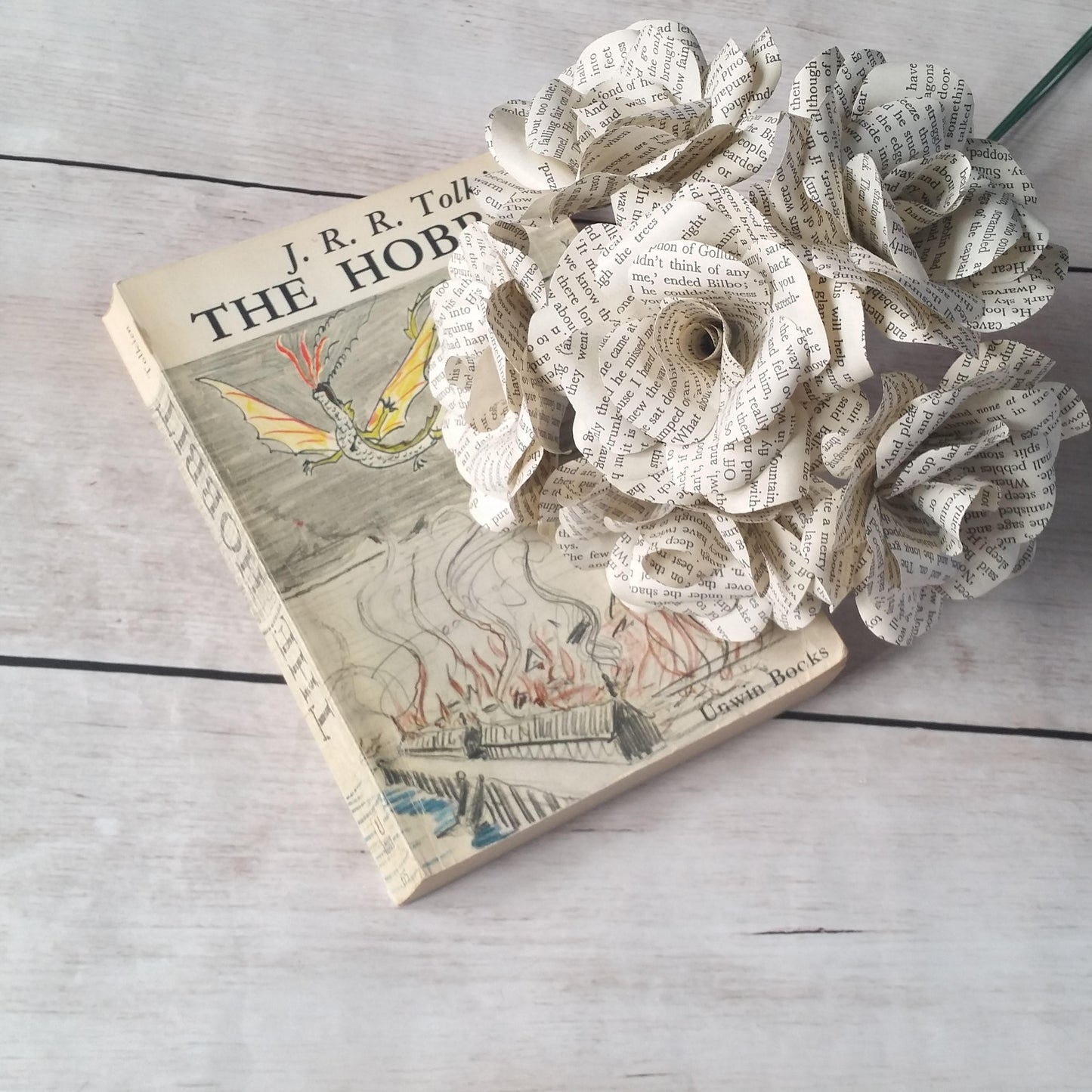 The Hobbit Paper Flower Bouquet
