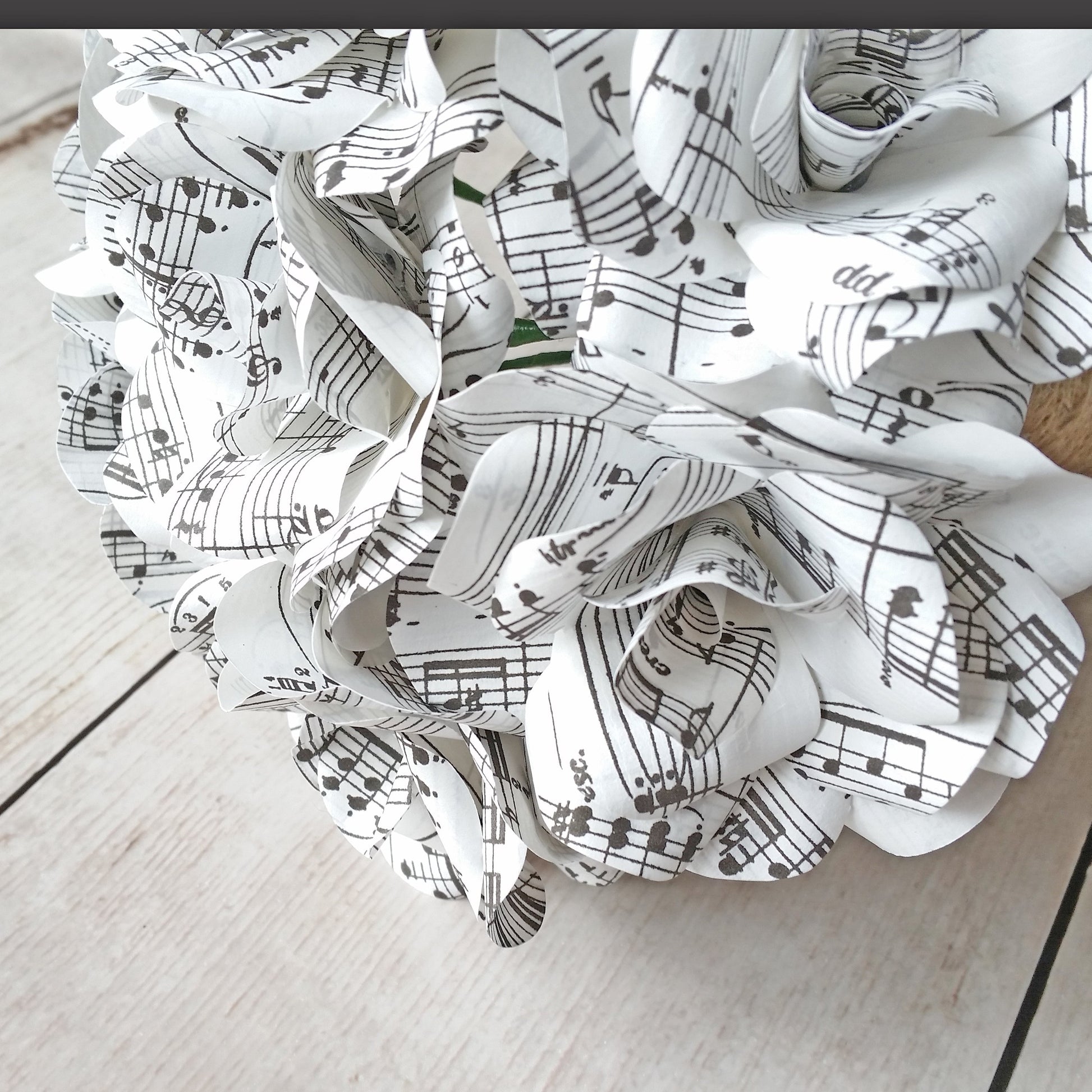 Sheet Music Bridal Bouquet